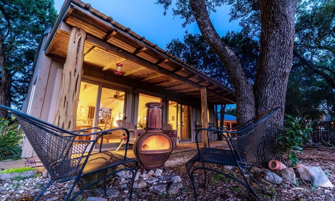 Pipe Creek Cabaña | Casitas en Madrona Ranch - Casita