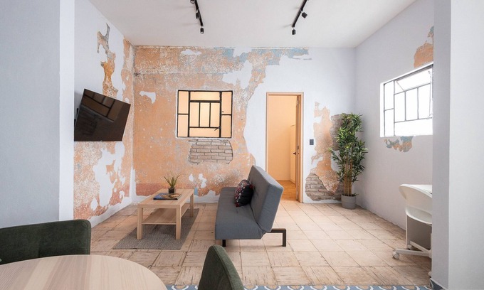 Puebla Historic Center Apartamento | Casona 212 | Luxury & Full Connectivity + Parking