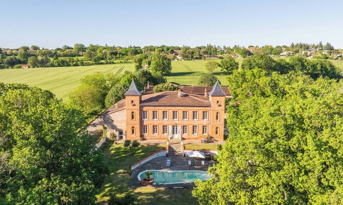 Clermont-le-Fort Otro | Castillo 15mn de Toulouse vista Pirineo y piscina