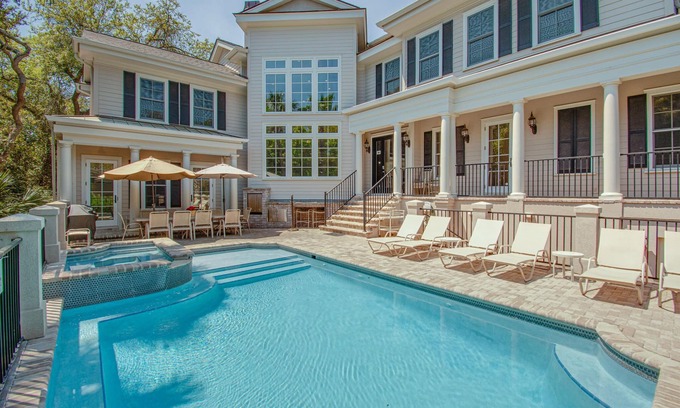 North Forest Beach Casa | Castle by the Sea 7BR/8BA Luxury Home with Elevator