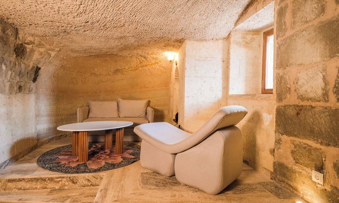 Uchisar Apartamento | Cave Room with Traditional Turkish Bath 102