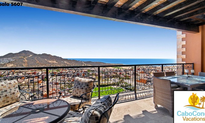 Los Cabos Condominio | CCV Quivira-Luxury 3BR Penthouse, Ocean View, 7 Resorts, Private Rooftop Patio