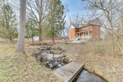East Jordan Casa | Cedar Creek Guesthouse 3 Mi to Lake Charlevoix