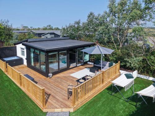 Penally Chalet De Esquí | Cedars Lodge - Hot Tub - Penally - Tenby