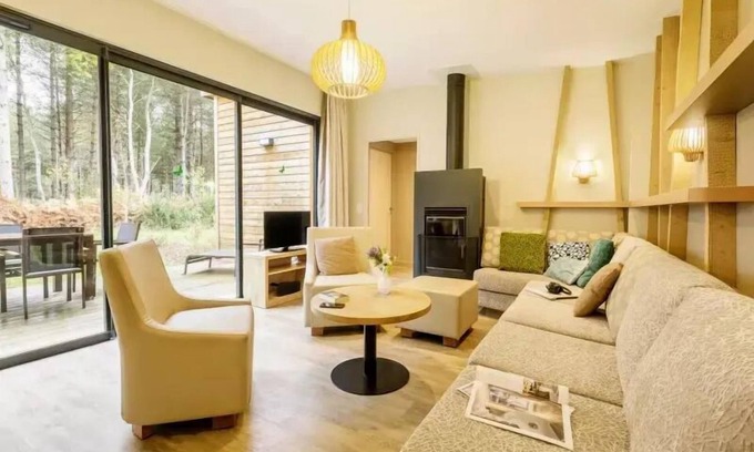 Curcay-sur-Dive Casa | Center Parcs - Domaine du Bois a Deer - Prima Cottage Eden 4 Habitaciones 6 Personas