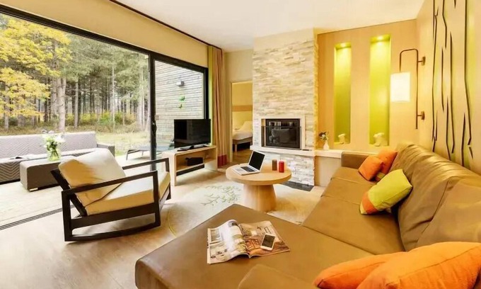 Curcay-sur-Dive Casa | Center Parcs - Domaine du Bois a Deer - Cottage VIP Eden 3 Habitaciones 4 Personas