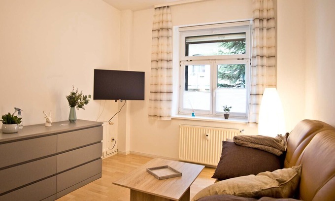 Suedvorstadt Apartamento | Central apartment on the ground floor - 30sqm - kitchen - Netflix