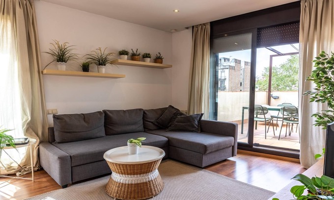 Sant Gervasi Apartamento | Céntrico apartamento con terraza