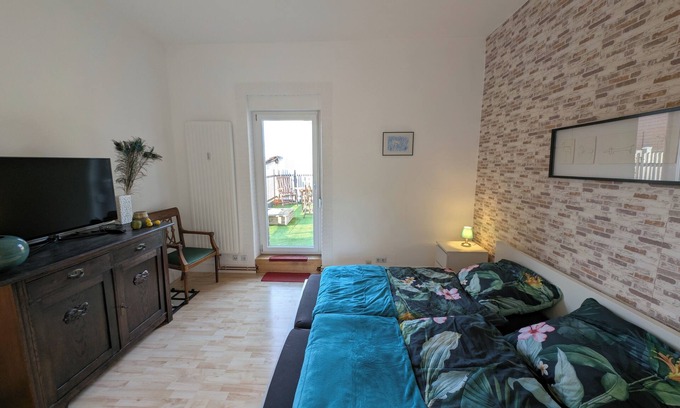 Mainz-Bingen Apartamento | Central bright apartment in Gau-Algesheim with balcony