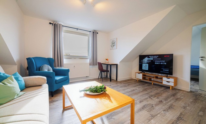 Magdeburg Apartamento | Central feel-good apartment 1 - ideal for your vacation or business trip