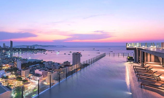 Pattaya Bay Condominio | Central Location, Amazing Infinity Pool Near Beach