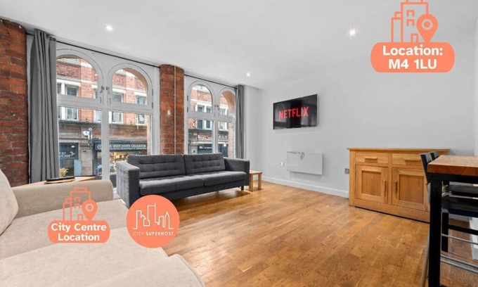 Northern Quarter Apartamento | Central Manchester Flat by City SuperHost