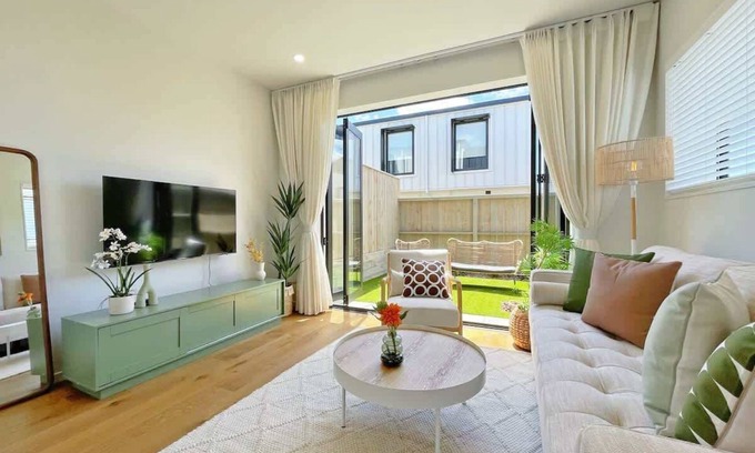 Grey Lynn Condominio | Central Oasis Aircon 2BR vs Backyard near Ponsonby