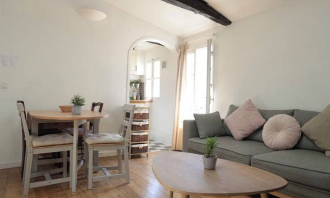 11th Arrondissement Apartamento | Apartamento en el centro de París con encanto cerca de Bastille / Marais. Máx. 5-6 pers 2 min a Metr