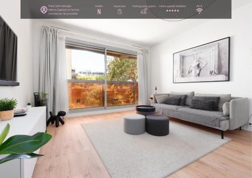 Saint-Georges Apartamento | Central Perk Parking Hypercentre