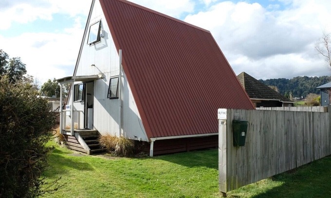 Ohakune Cabaña | Chalet de esquí central - casa de vacaciones Ohakune