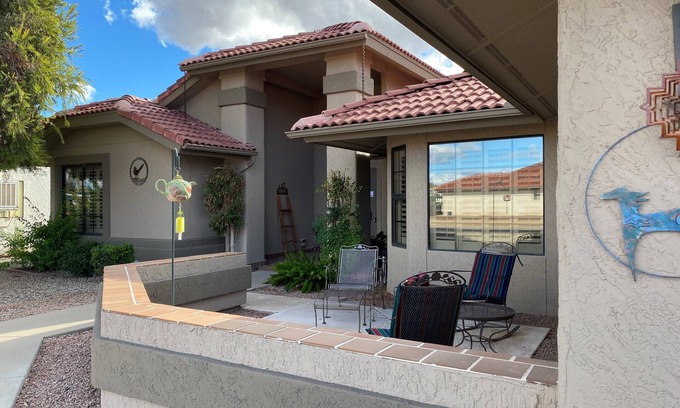 Sun City West Casa | Centrally located fully furnished home in Sun City West!