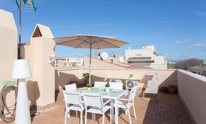 El Molinar Casa | Céntrica casa de ciudad "Villa José" con terraza