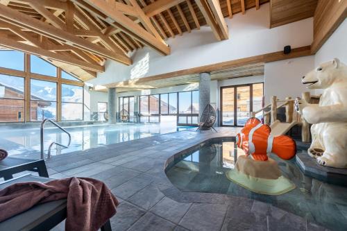 Plagne Soleil Apartamento | CGH Résidences & Spas White Pearl Lodge