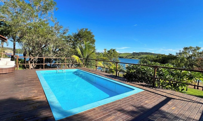 Delfinopolis Casa | Chácara com lazer completo, Wi-Fi e pet friendly