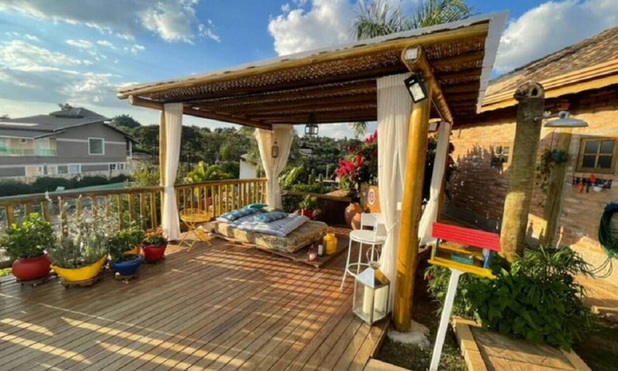 Itupeva Casa | Chácara com Piscina Condomínio Fechado Vista Sol
