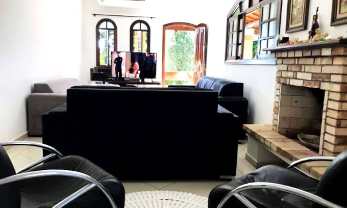 Jardim Brisa Casa | Chácara com Wi-Fi, piscina e churrasq. em Atibaia