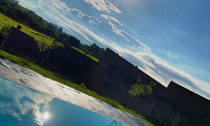 Cacapava Casa | Chácara De1000m2 no Interior de SP com Piscina Grande e Vista Espetacular