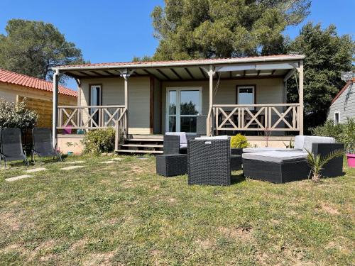 Puget-sur-Argens Chalet De Esquí | Châlet dans parc de loisirs 5 étoiles