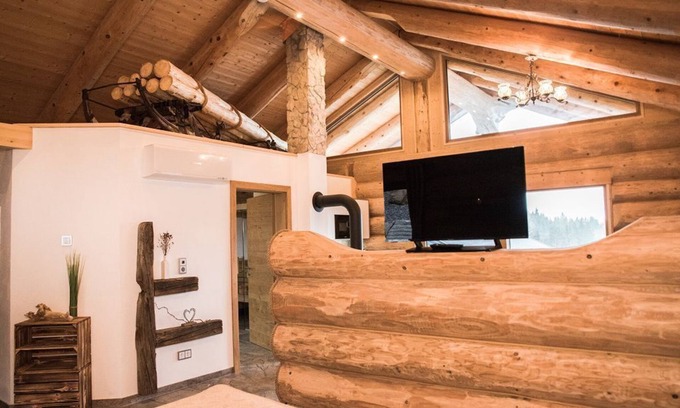 Schwarzenberg am Boehmerwald Chalet De Esquí | Chalet 5 - Blockhausen Luxury Chalets