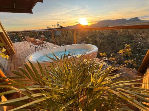 Alto Paraiso de Goias Chalet De Esquí | Chalé Angico