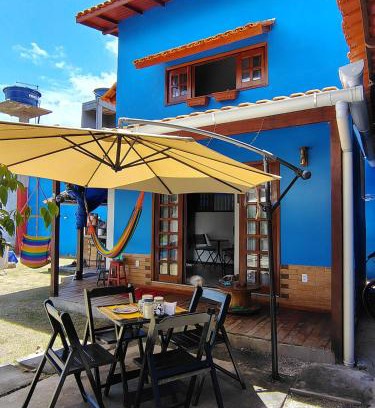 Paraiso Casa | Chalé Azul na Praia do Paraíso