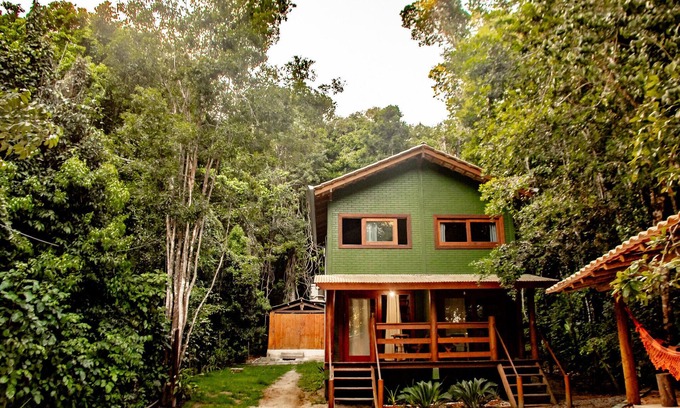 Cumuruxatiba Chalet De Esquí | Chalé beira mar c WIFI na Praia do Peixe Grande/BA