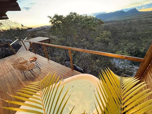 Alto Paraiso de Goias Chalet De Esquí | Chalé Calliandra