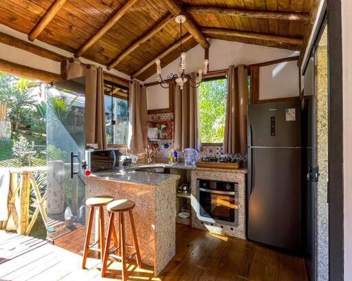 Paraty Chalet De Esquí | Chalé dos Açaís próximo à Trindade