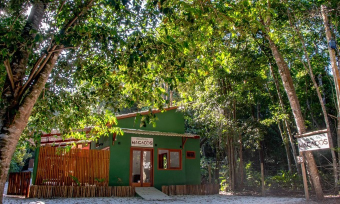 Cumuruxatiba Chalet De Esquí | Chalé pé na areia c WIFI -Praia do Peixe Grande/BA