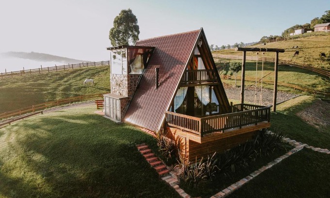 Bom Retiro Chalet De Esquí | Chalé Premium - Cabanas Malbec Brasil