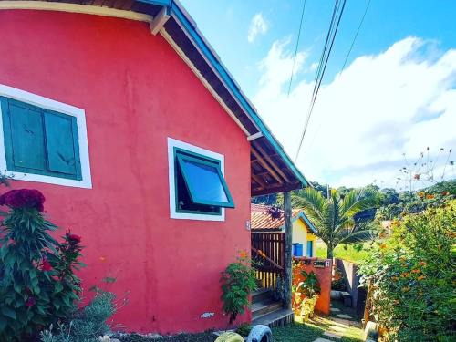 Cunha Chalet De Esquí | Chalés Encantos de Cunha Vermelho