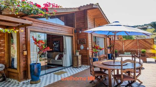 Santa Teresa Casa | Chale em Santa Teresa com vista Lago e Lareira