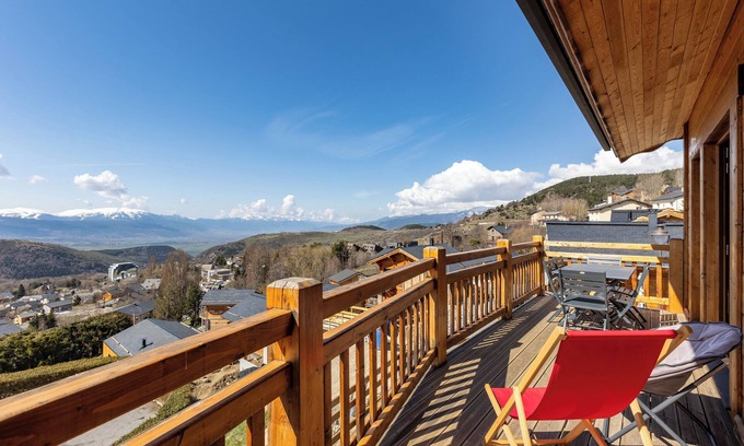 Font-Romeu-Odeillo-Via Chalet De Esquí | Chalet à la Montagne, Cosy, Calme, Avec une vue Exceptionnelle !