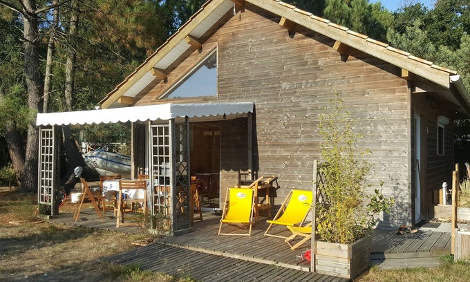 Soulac-sur-Mer Casa | Chalet 5 personas jardín y terraza con pérgola en PRL