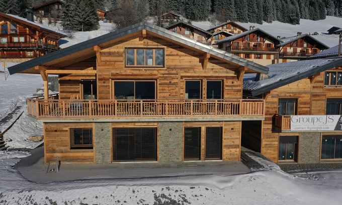 Hauteluce Chalet De Esquí | Chalet 135 m2 11 People, Les Saisies, 3mn from the resort, shuttle stop 200 m