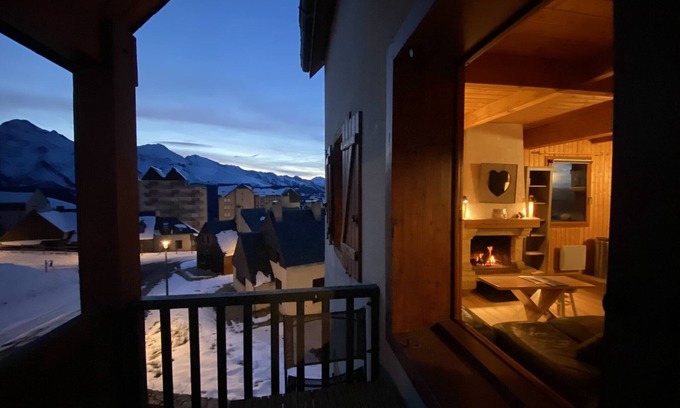 Loudervielle Chalet De Esquí | En la hermosa localidad Ski- casa 15 personas 120m2