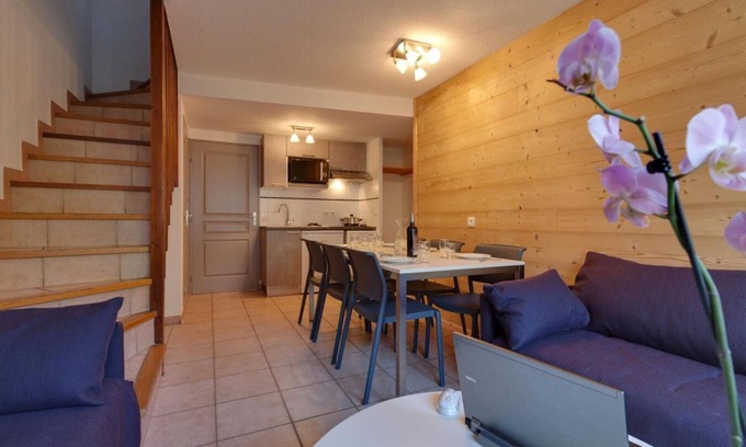 La Salle-les-Alpes Chalet De Esquí | Chalet, a 300m de las pistas de esquí, terraza, parking, tv, 45m², Serre Chevalier