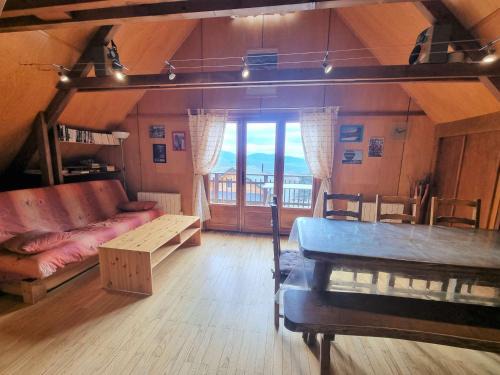Saint-Michel-de-Chaillol Chalet De Esquí | Chalet 5 pers avec balcon, animaux admis, garage, Chaillol 1600 - FR-1-393-13