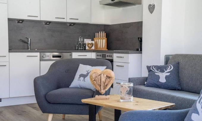 Inzell Apartamento | Chalet 5 with sauna and summer pool for max. 8 people