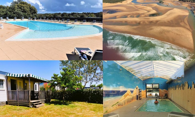 Bourgenay Chalet De Esquí | CABAÑA CLIMATIZADA - PISCINAS CON CALEFACCIÓN