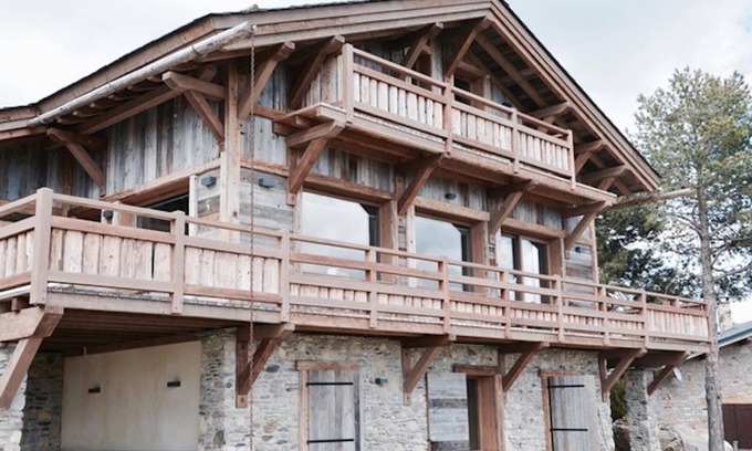 Superbolquere Chalet De Esquí | Chalet-Akoya-Lujoso-Baño en la habitacion-Vista a la Montana