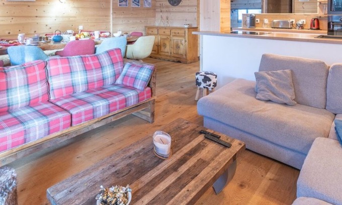 Viel-Alpe Apartamento | Chalet Alpe d'Huez1850 M-12P-Jacuzzi, Sauna,pista de 90 m-corazón de la estación