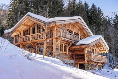 Les Houches Chalet De Esquí | Chalet Arte 12px Hot Bath Sauna