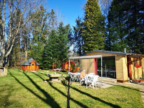 Le Val-d'Ajol Chalet De Esquí | Chalet aux 3 Ours , Kota-Grill, sauna